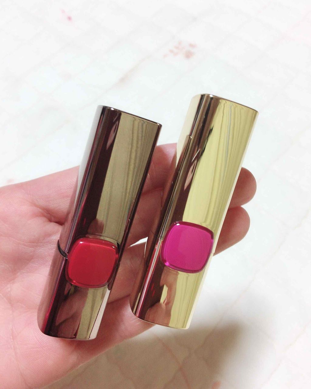 カラーリッシュ ルルージュ/ロレアル パリ/口紅を使ったクチコミ（1枚目）