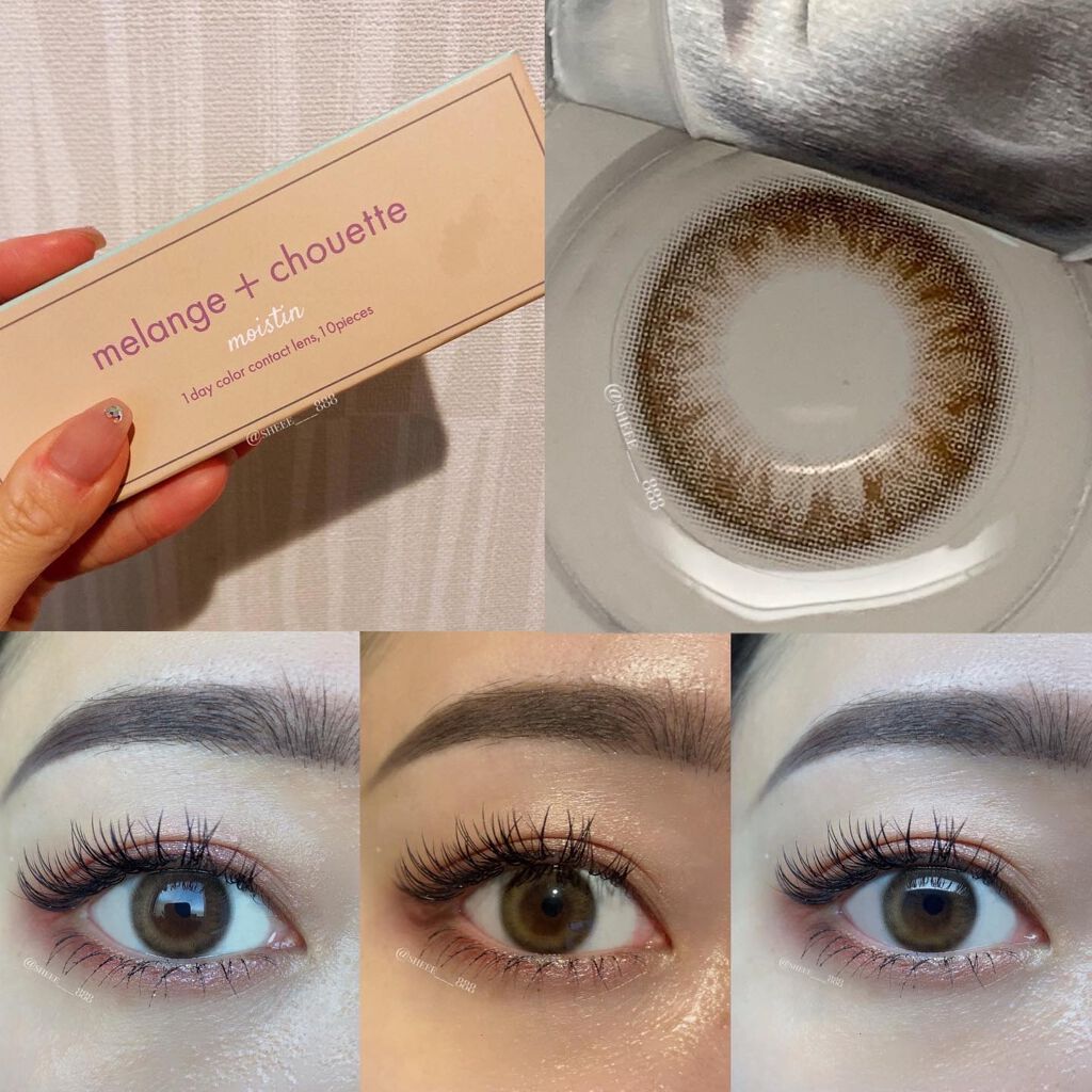 メランジェ+シュエット モナクレール/MELANGE BY MAGICCOLOR/カラーコンタクトレンズを使ったクチコミ(1枚目)