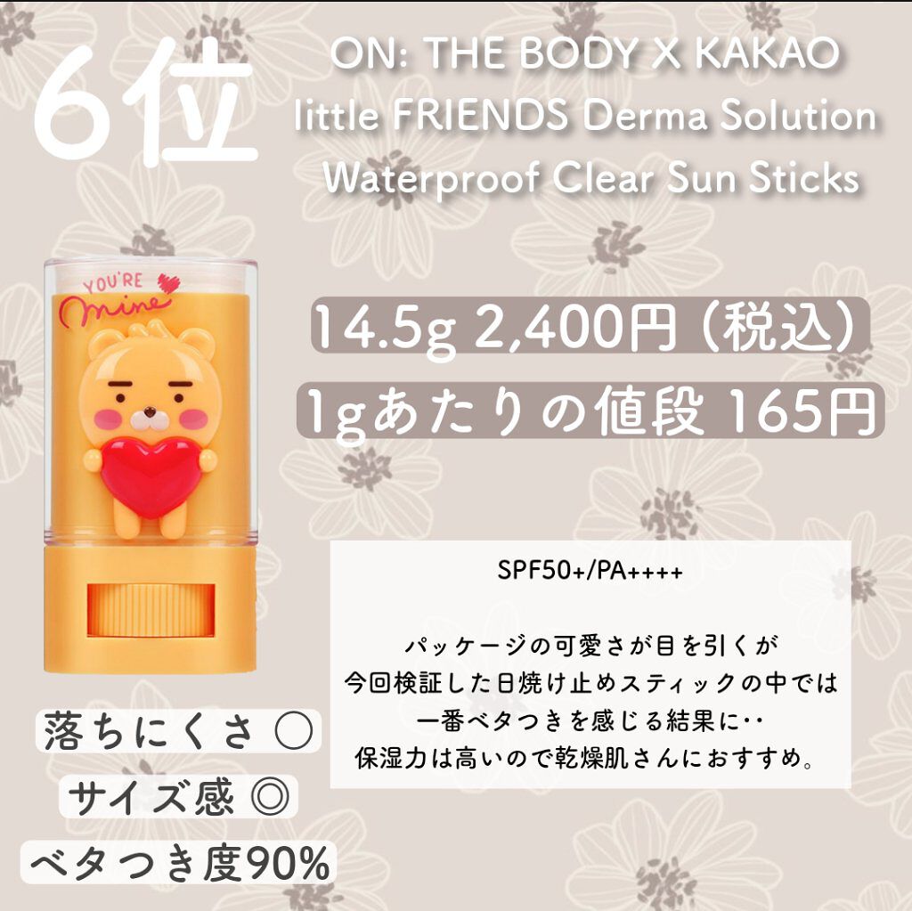 クリア サンケア スティック/SHISEIDO/日焼け止めスティックを使ったクチコミ（2枚目）