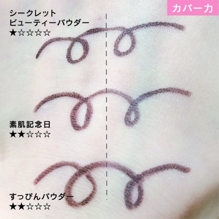 すっぴんパウダー/クラブ/プレストパウダーを使ったクチコミ(4枚目)