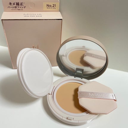 ミシャ M スキンフェイクバーム/MISSHA/クリーム・エマルジョンファンデーションを使ったクチコミ(3枚目)