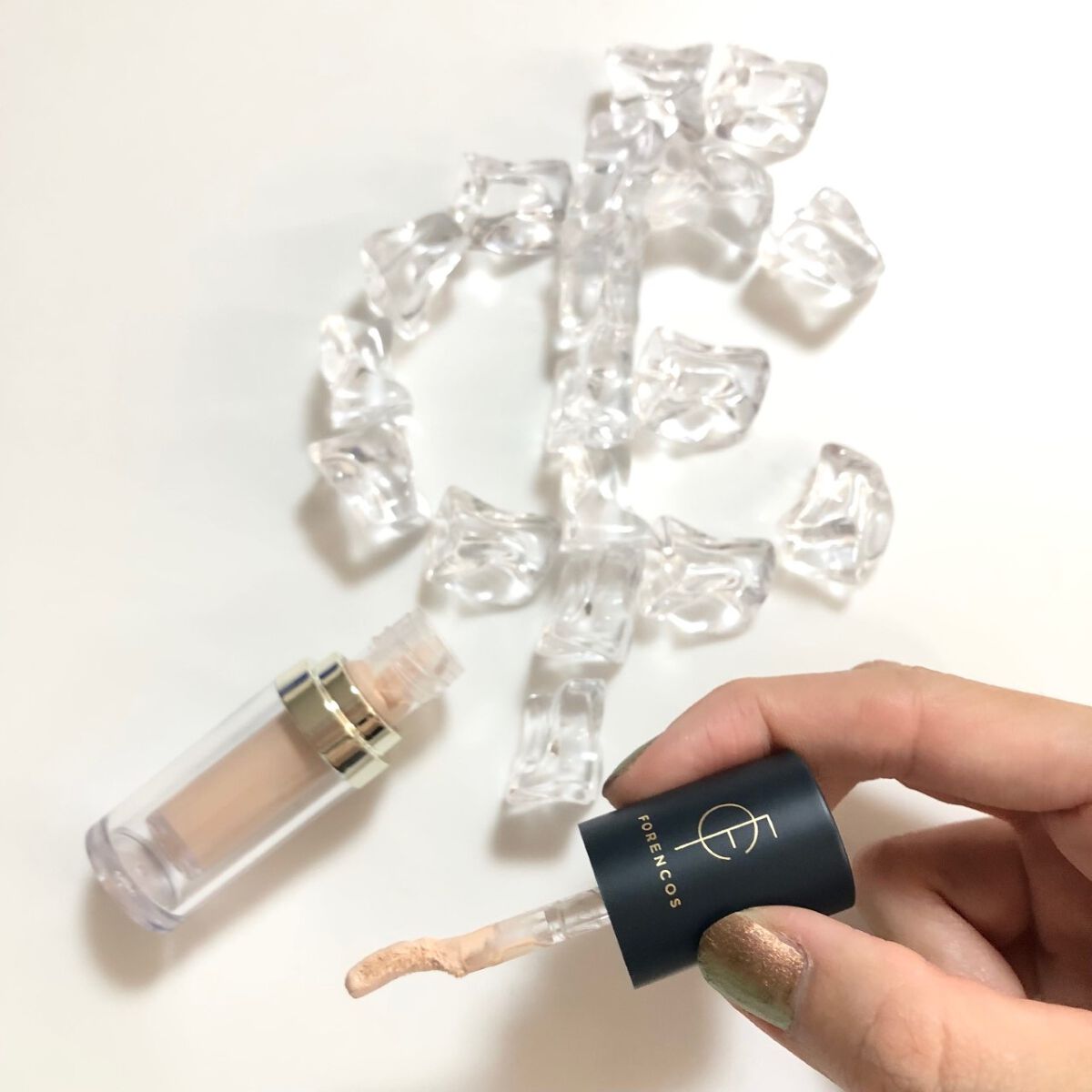 タトゥーウォータープルーフスカーコンシーラー/フォレンコス/リキッドコンシーラーを使ったクチコミ(4枚目)