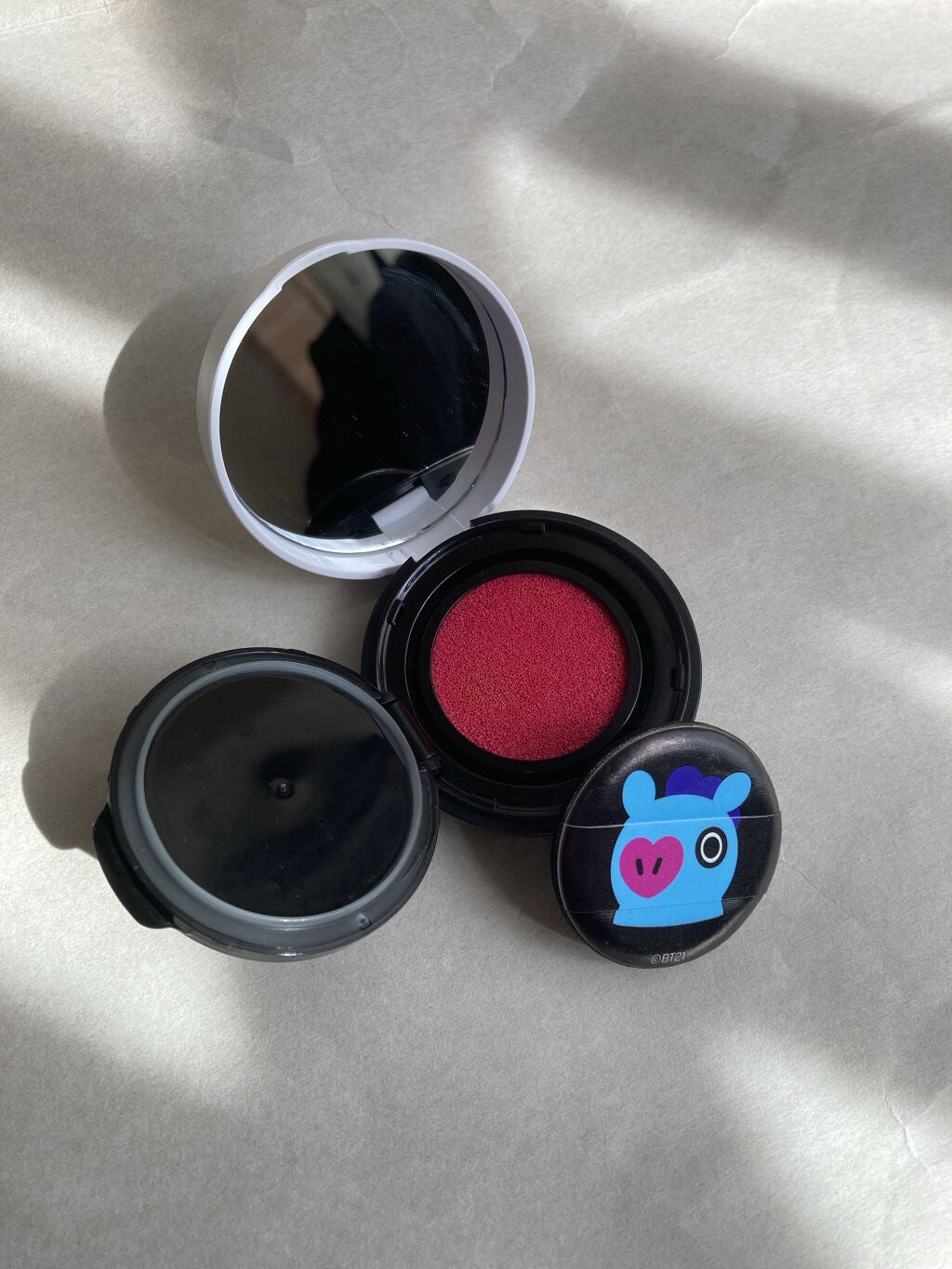 BT21 × VT Cosmetic glow lip lacquer/VT/リップグロスを使ったクチコミ(3枚目)