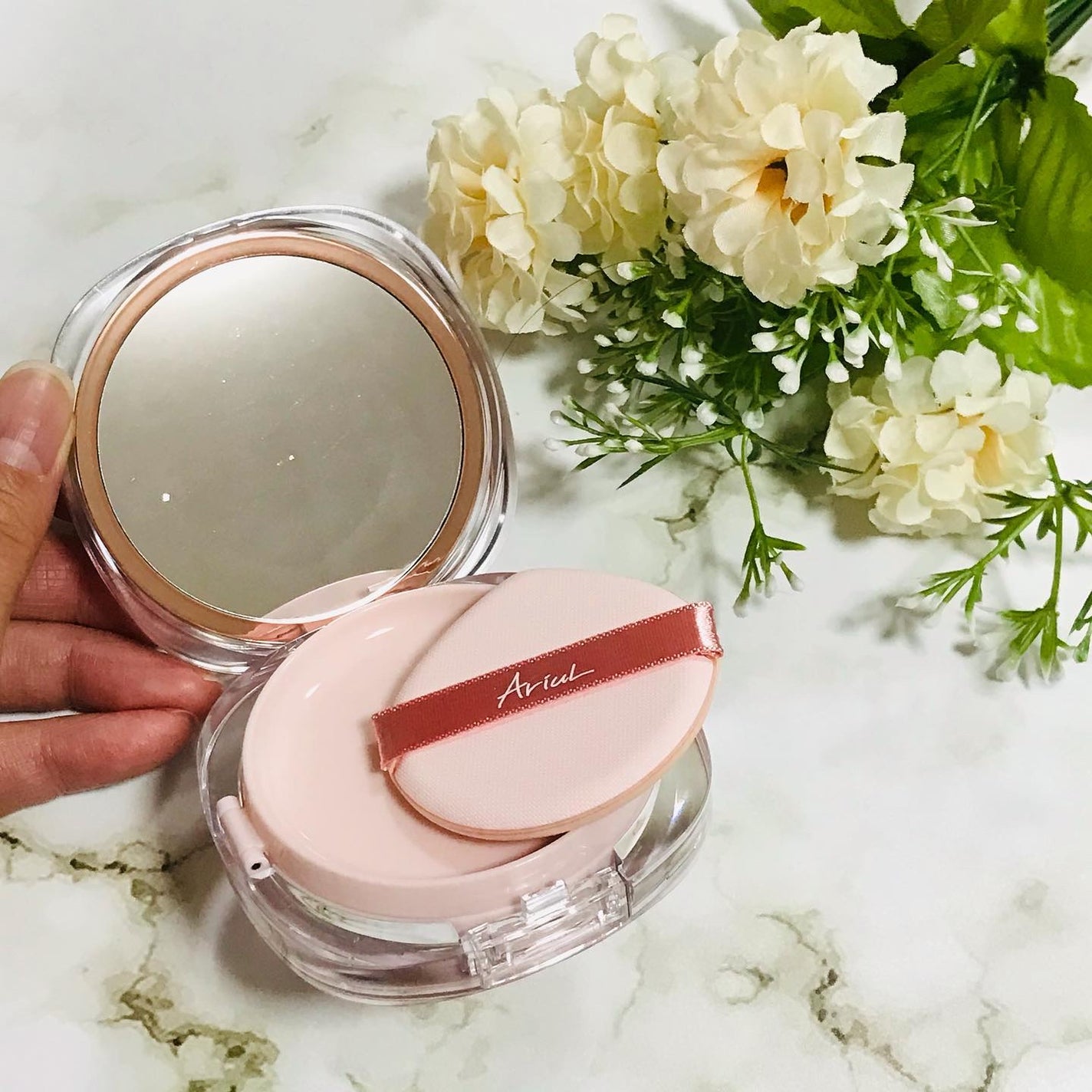 アリウル インクフェザーカバーラスティングクッション/Ariul/クッションファンデーションを使ったクチコミ(2枚目)