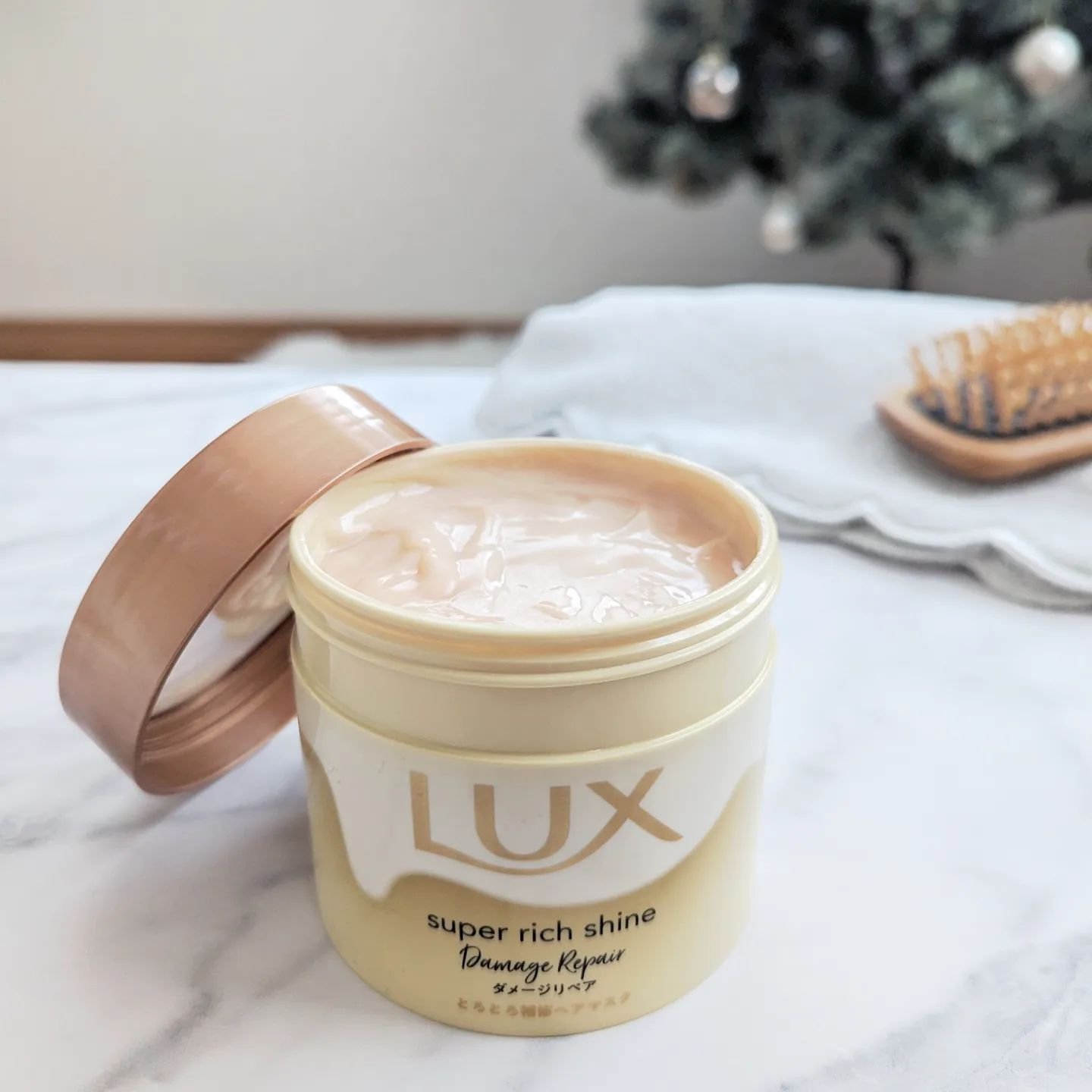 スーパーリッチシャイン ダメージリペア とろとろ補修ヘアマスク 本体/LUX/ヘアマスク・ヘアパックを使ったクチコミ（3枚目）