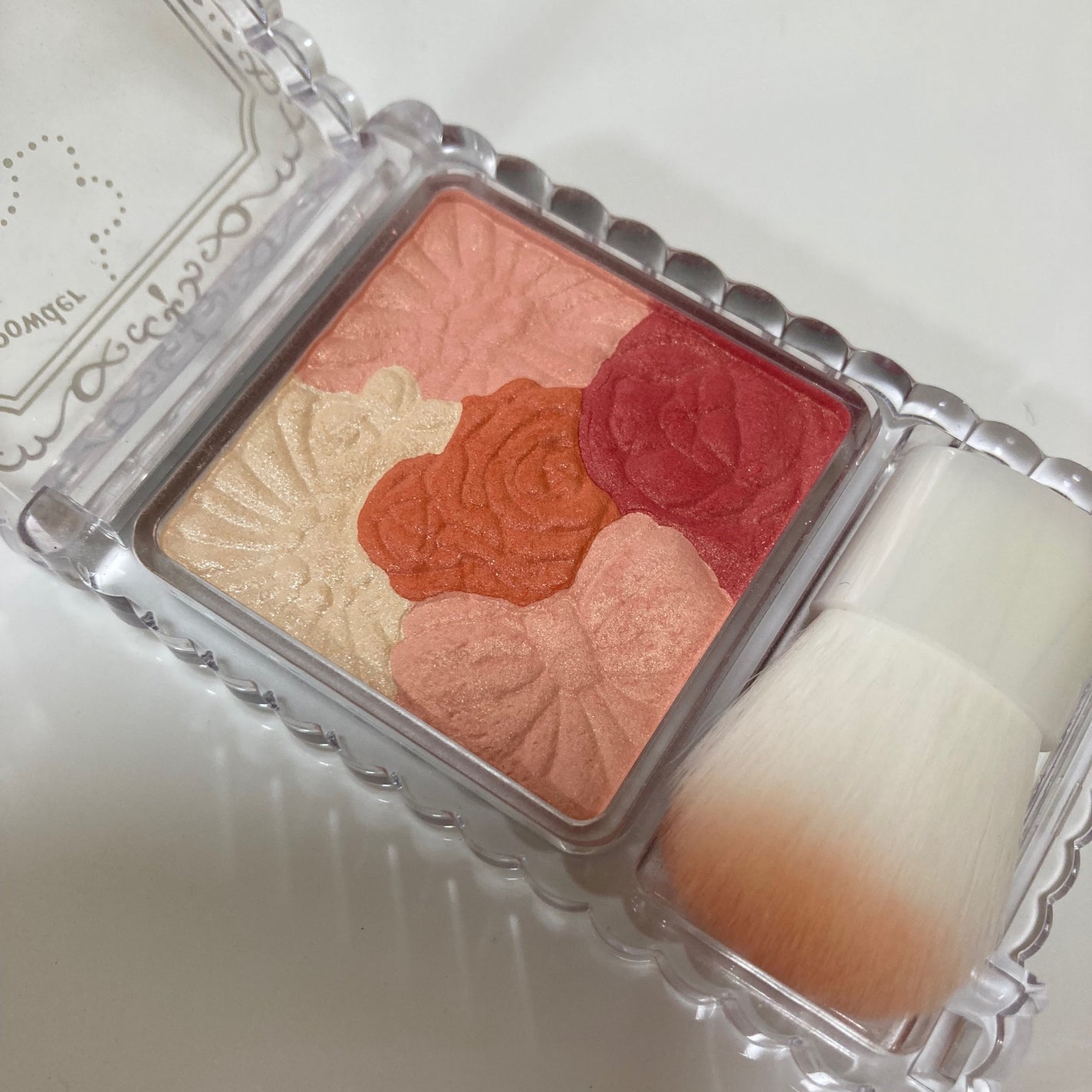 グロウフルールチークス/キャンメイク/パウダーチークを使ったクチコミ(2枚目)