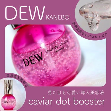 キャビアドットブースター/DEW/ブースター・導入液を使ったクチコミ（1枚目）