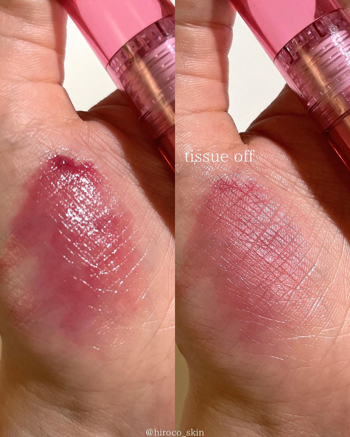 フィーティントガラス/fwee/リップティントを使ったクチコミ（2枚目）