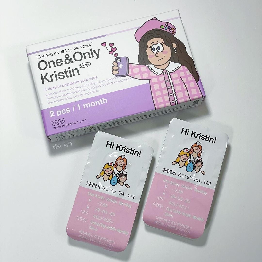 One & Only Kristin/Hapa kristin/カラーコンタクトレンズを使ったクチコミ(2枚目)