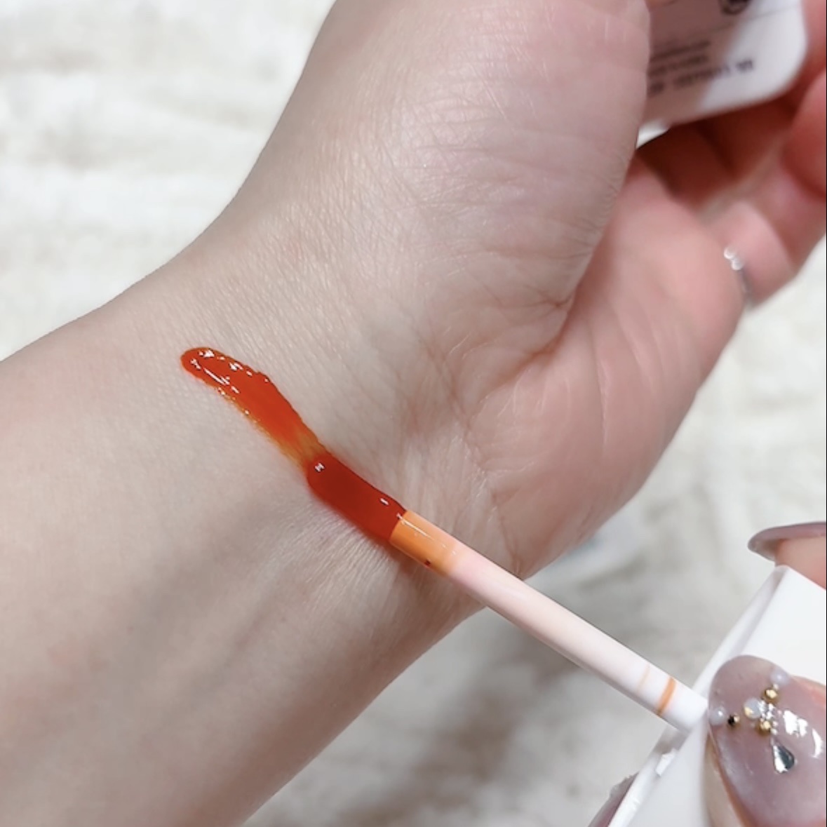 ウォータープランピング リップタトゥー/ベリサム/口紅を使ったクチコミ（3枚目）