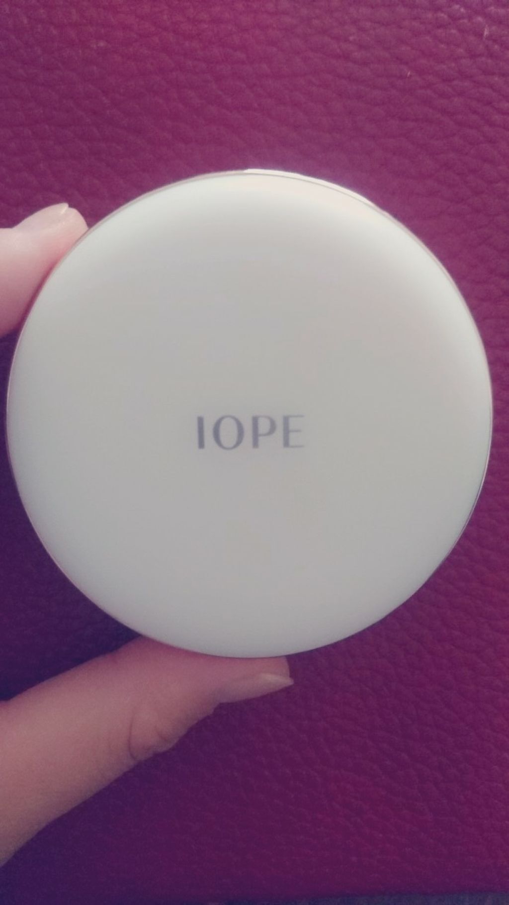 エアクッション マットロングウェア/IOPE/クッションファンデーションを使ったクチコミ（1枚目）