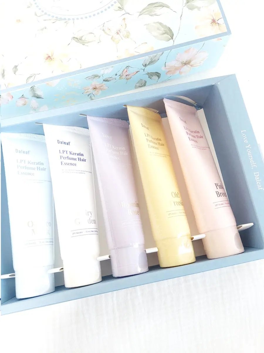 LPT Keratin パフュームヘアエッセンス Blooming Rose/Daleaf/ヘアミルクを使ったクチコミ（1枚目）