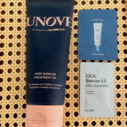 ディープダメージトリートメントEX/UNOVE/洗い流すヘアトリートメントを使ったクチコミ(1枚目)