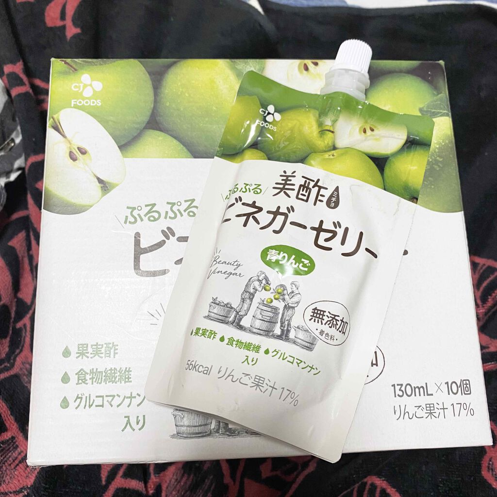 ぷるぷるビネガーゼリー/美酢(ミチョ)/ゼリー飲料を使ったクチコミ（1枚目）