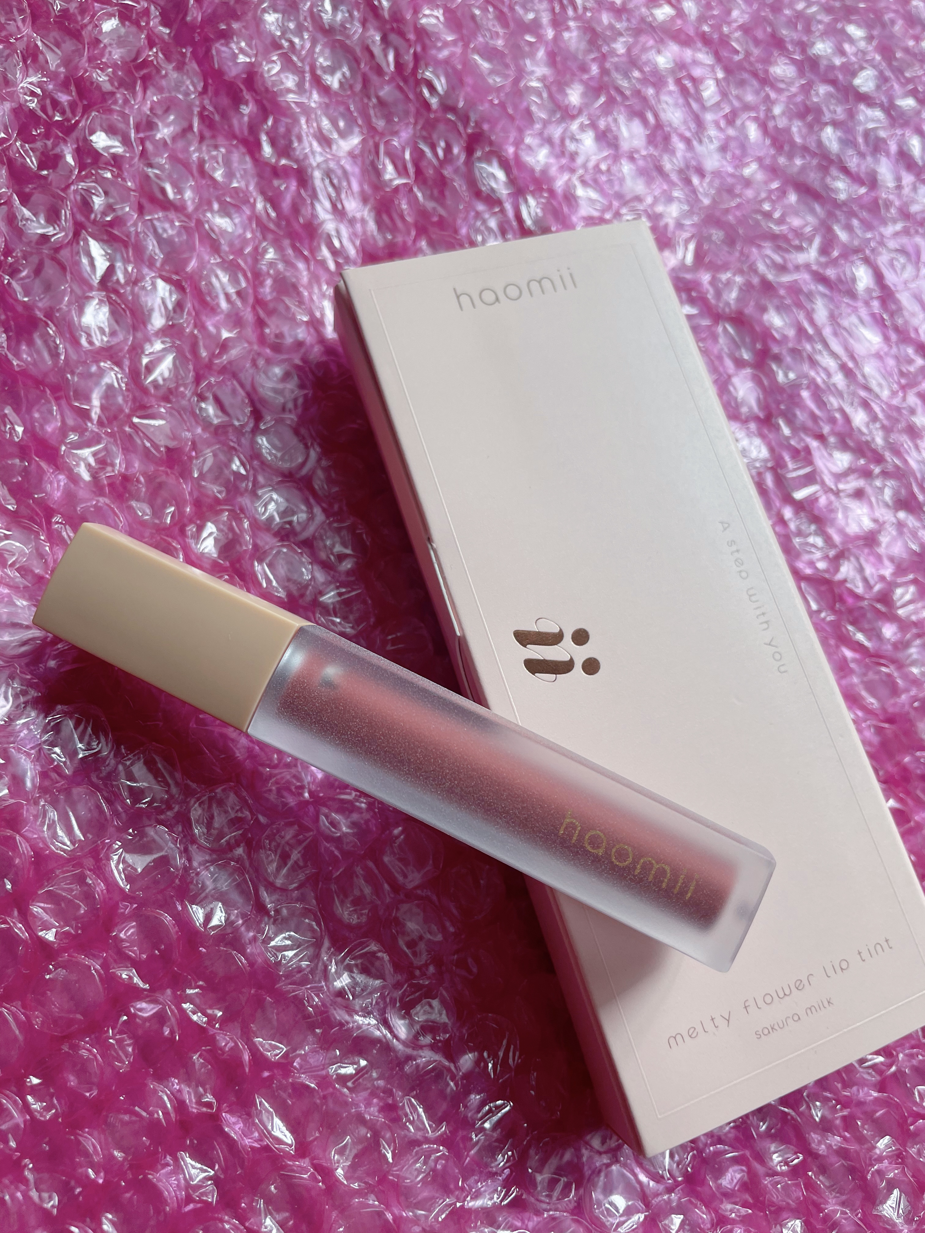 Melty flower lip tint/haomii/口紅を使ったクチコミ（3枚目）