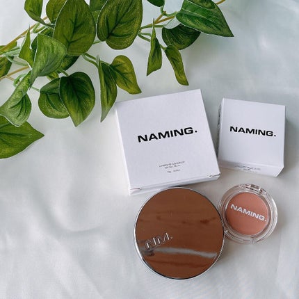 ネーミング フラッフィーパウダーブラッシュ ORR02 BAGEL/NAMING./パウダーチークの画像