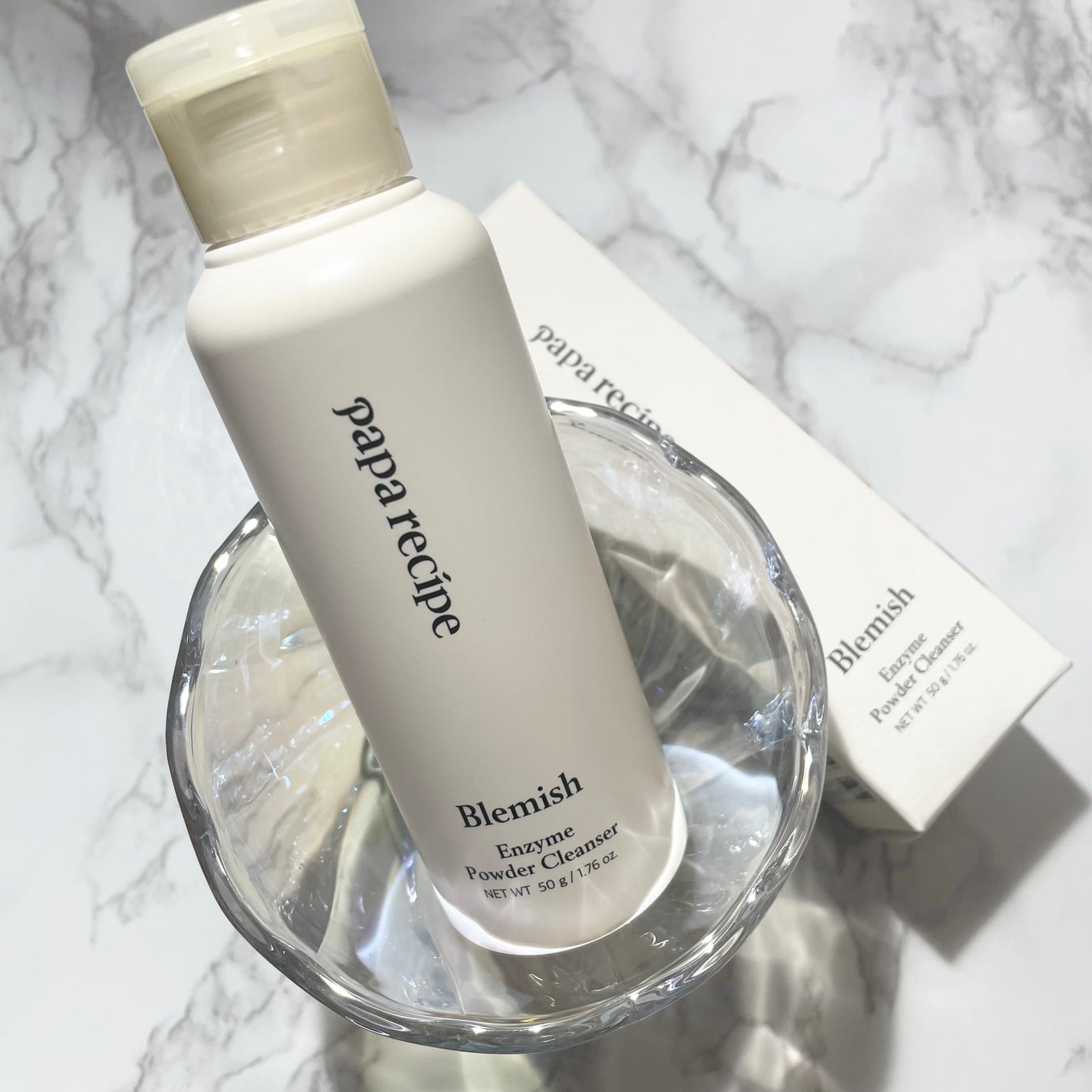 ブレミッシュ 酵素 洗顔パウダー/PAPA RECIPE/洗顔パウダーを使ったクチコミ(1枚目)