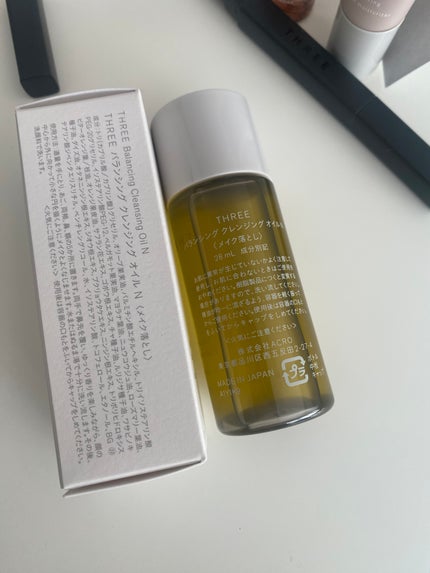 バランシング クレンジング オイル N/THREE/オイルクレンジングを使ったクチコミ(3枚目)