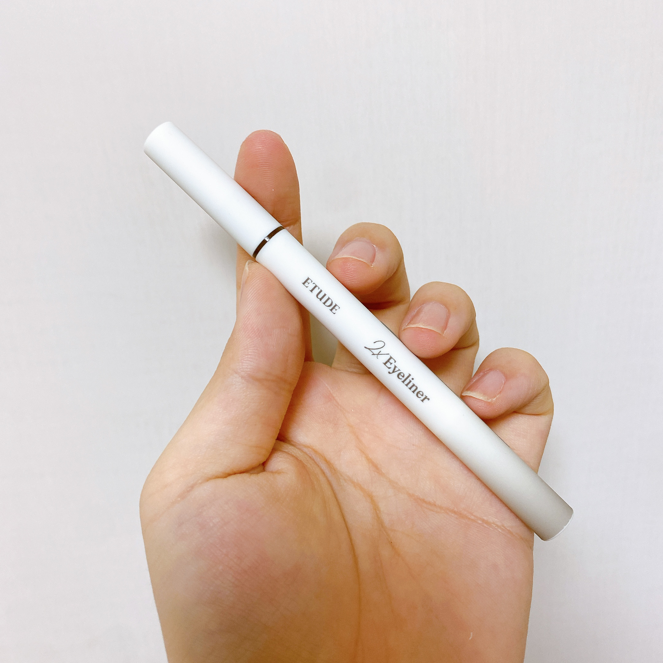 シェーディングライナー ソフトディープブラウン/ETUDE/リキッドアイライナーを使ったクチコミ（2枚目）