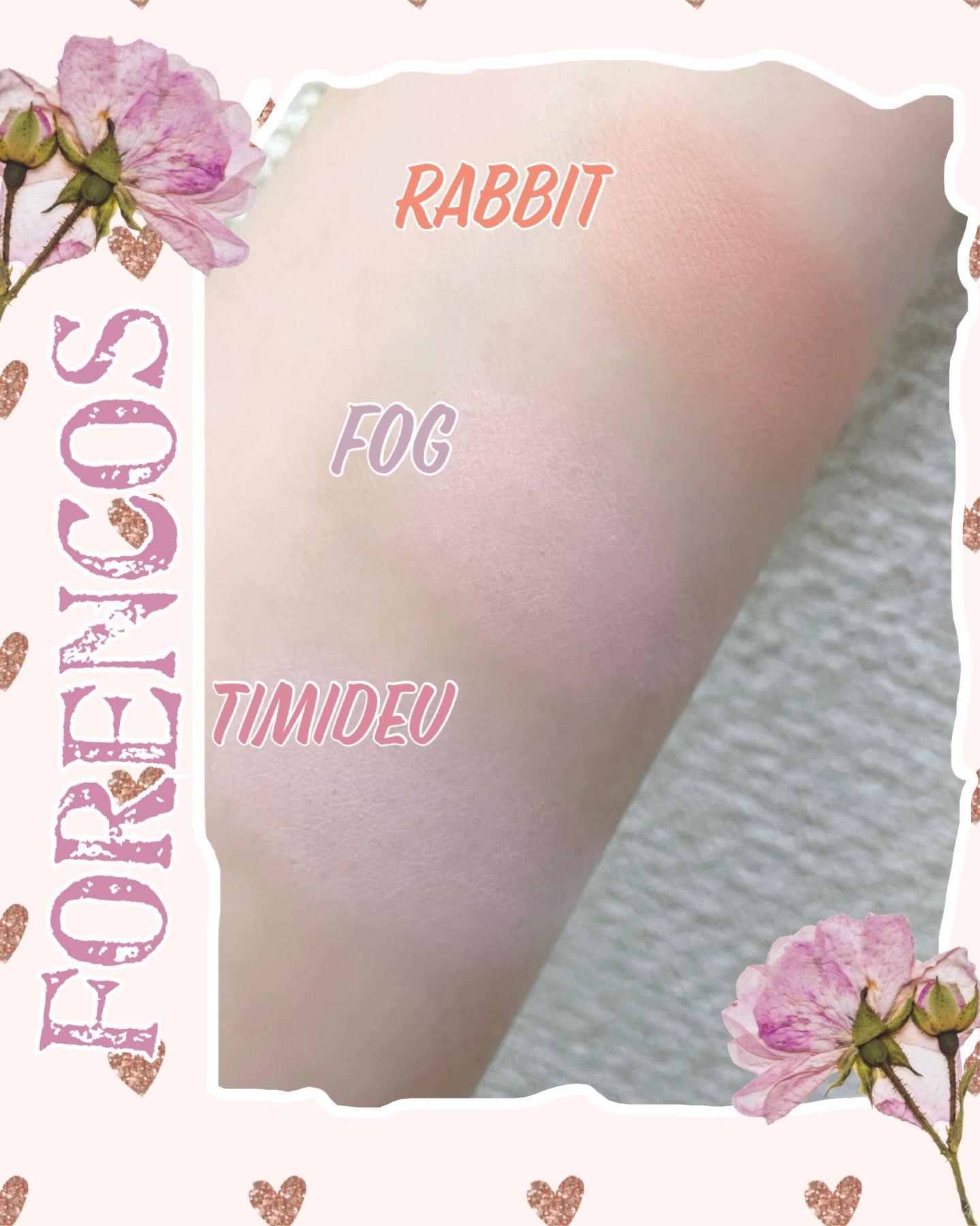 ピュアブラッシャー パフ付き 09 ティミッドゥ/フォレンコス/パウダーチークを使ったクチコミ（2枚目）