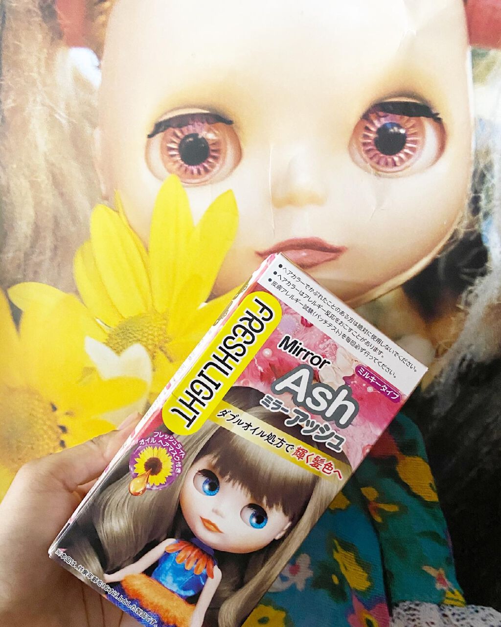 ミルキーヘアカラー/フレッシュライト/ヘアカラーを使ったクチコミ（1枚目）