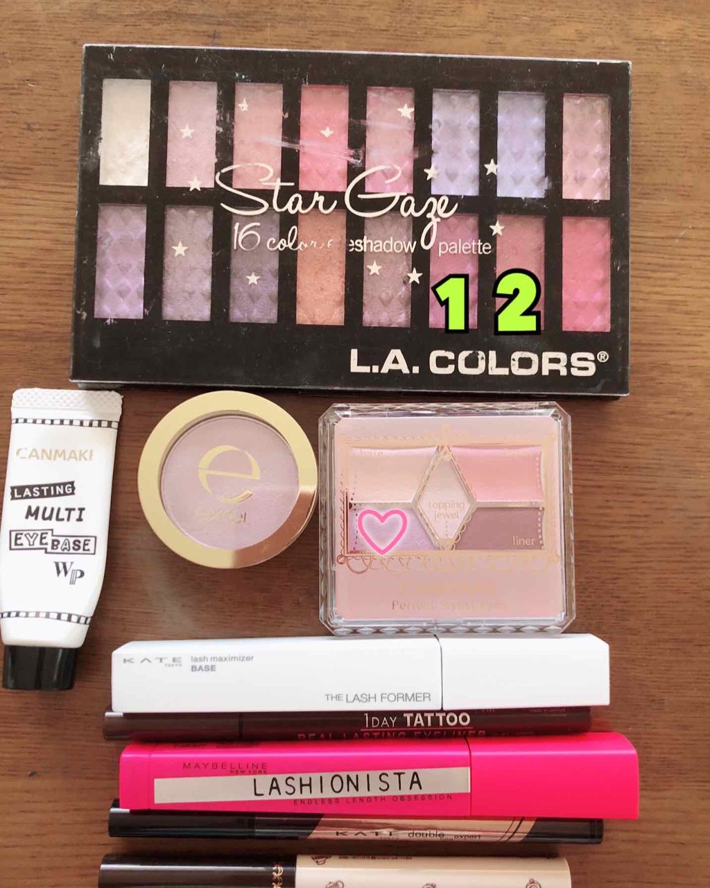 シャイニーシャドウ N/excel/単色アイシャドウを使ったクチコミ(2枚目)