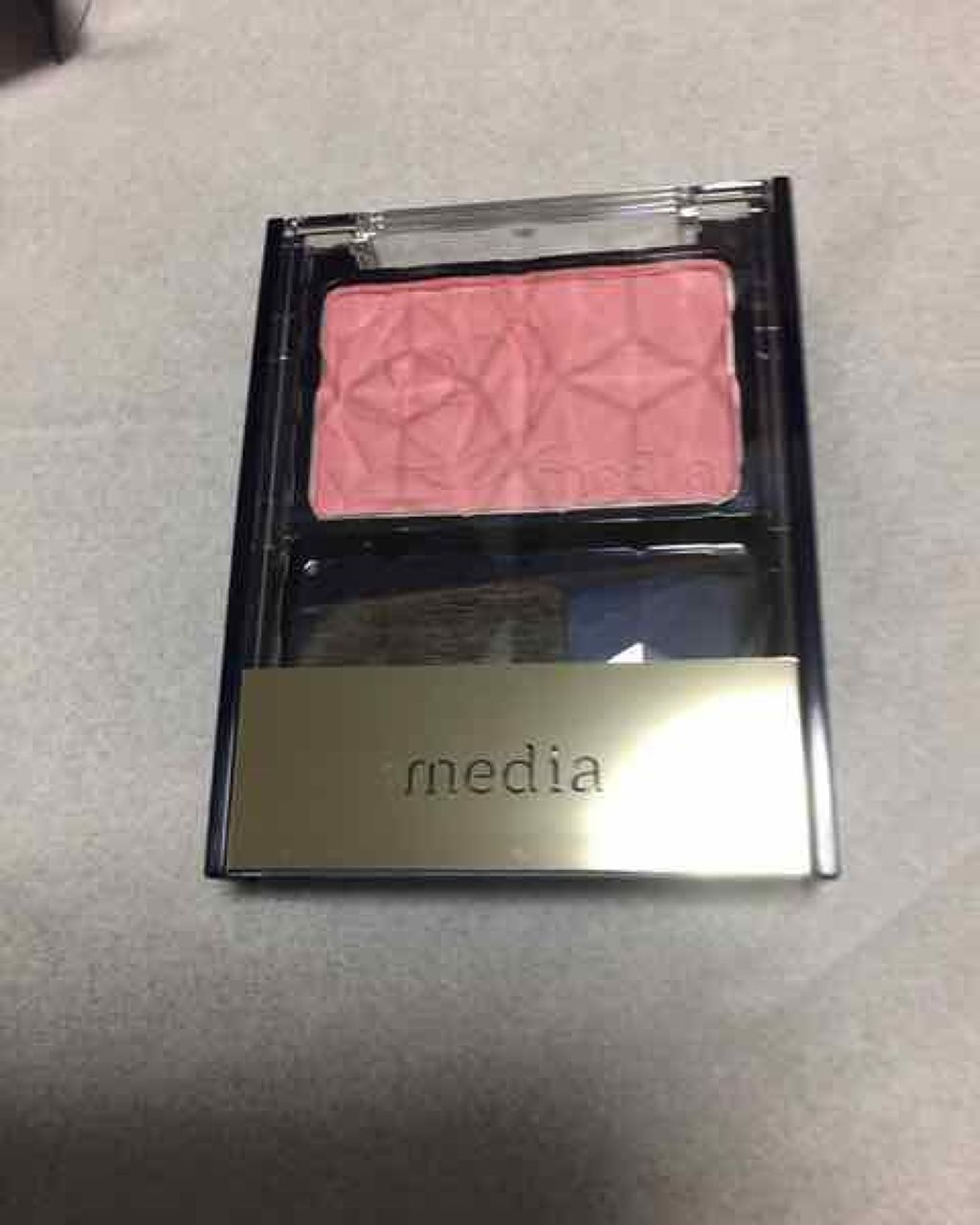 ブライトアップチークN/media/パウダーチークを使ったクチコミ（1枚目）