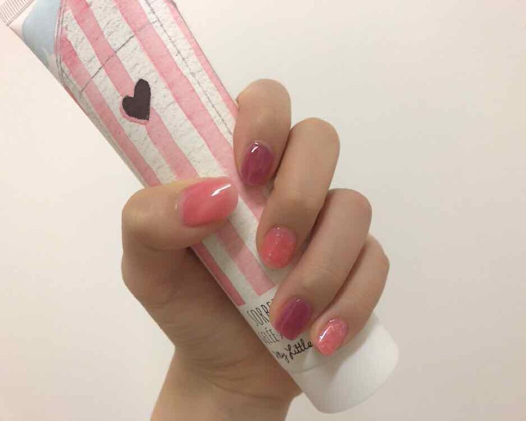 エテュセ ジェルカラーコート/ettusais/オールインワンネイルを使ったクチコミ（1枚目）