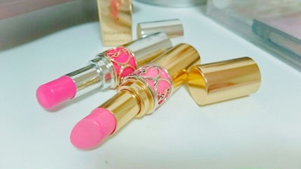 ルージュ ヴォリュプテ シャイン/YVES SAINT LAURENT BEAUTE/口紅を使ったクチコミ(1枚目)