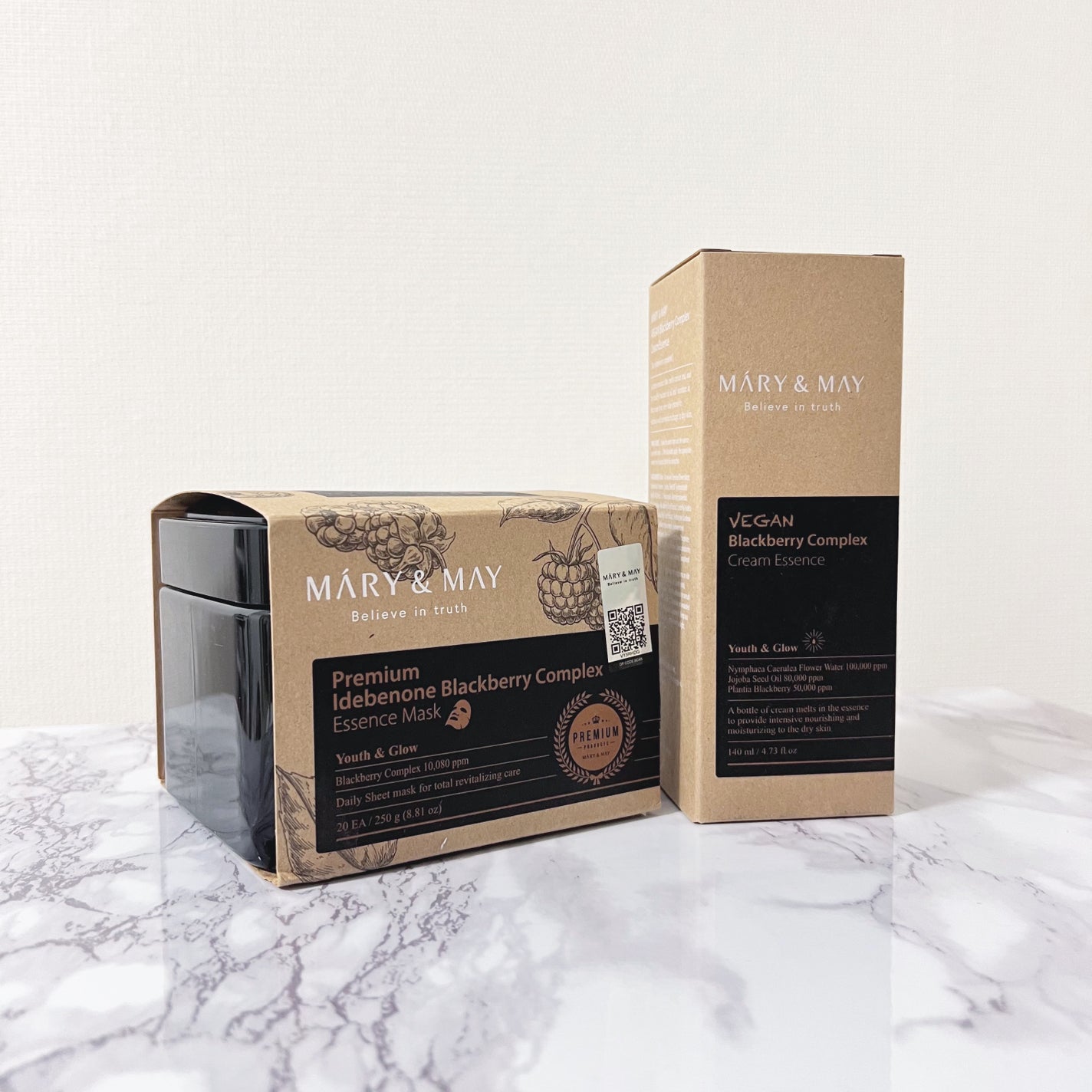 プレミアムイデベノンブラックベリーコンプレックスアンプルマスク/MARY&MAY/シートマスク・パックを使ったクチコミ(4枚目)