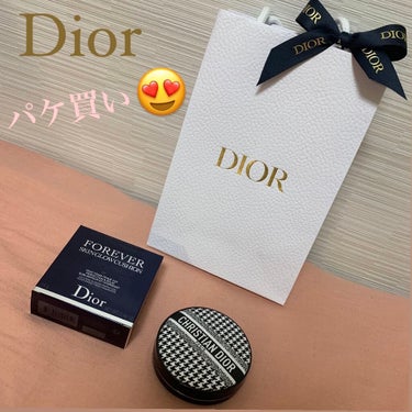 【旧】ディオールスキン フォーエヴァー クッション 0N ニュートラル  <ニュー ルック エディション> （生産終了）/Dior/クッションファンデーションを使ったクチコミ（1枚目）