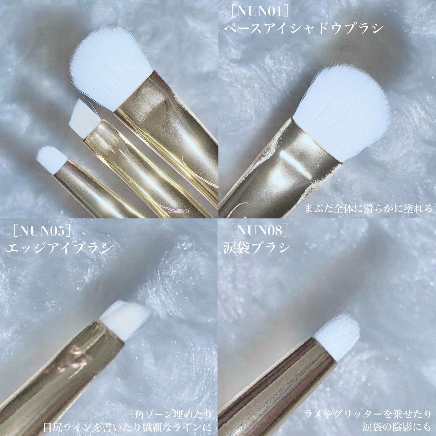 okhee 白玉ファンデーションブラシ/SOOA DOR/メイクブラシを使ったクチコミ(4枚目)