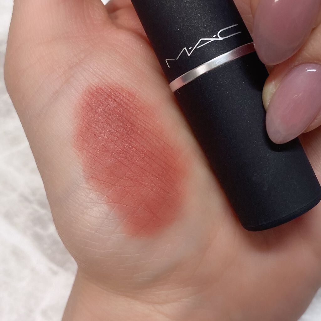 パウダーキス リップスティック/M・A・C/口紅を使ったクチコミ(2枚目)