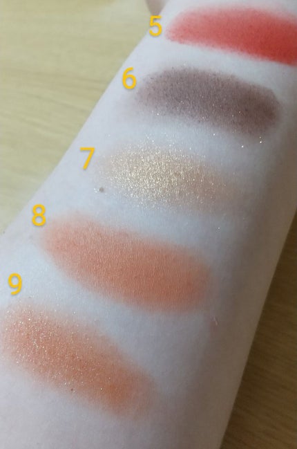 クォーツ 9色アイシャドウパレット(ドリームランドアイシャドウ)/ZEESEA/アイシャドウパレットを使ったクチコミ(6枚目)