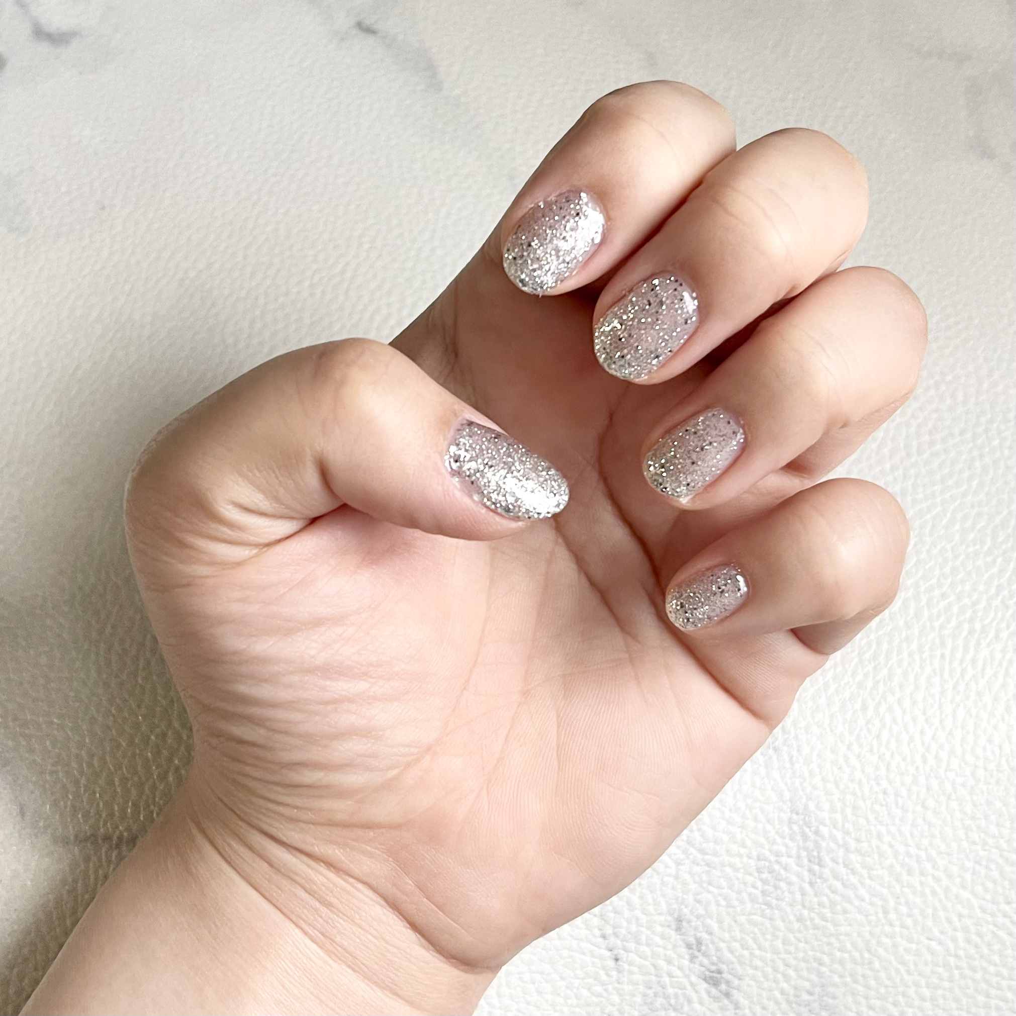 SHジェルネイル(ライト不要)/セリア/ジェルネイルを使ったクチコミ（2枚目）