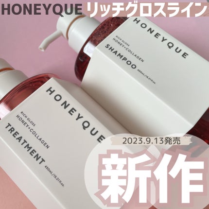 リッチグロス シャンプー シャイニー/ヘアトリートメント シャイニー/ハニーク/市販シャンプーを使ったクチコミ(1枚目)