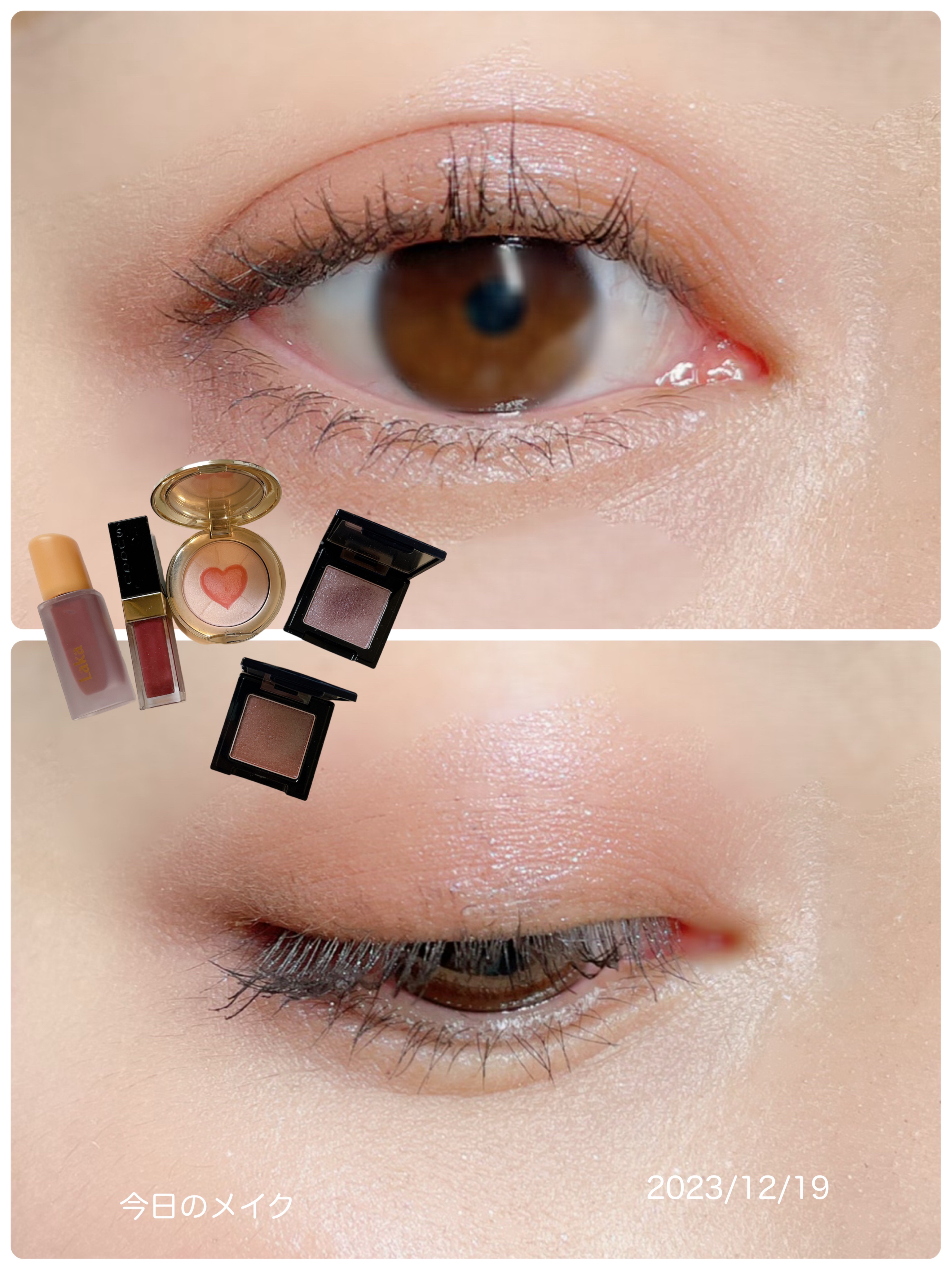 ラズル アイカラー/エレガンス ラズル /単色アイシャドウを使ったクチコミ（1枚目）