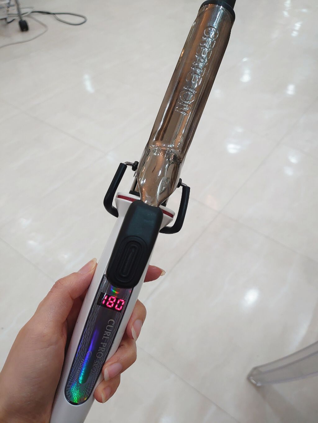 カールプロ SR/クレイツ/カールアイロンを使ったクチコミ（2枚目）