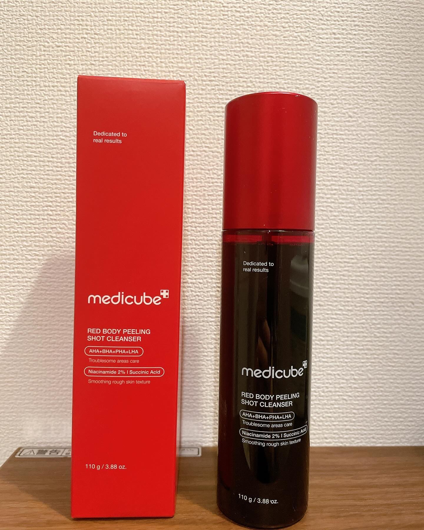 レッドアクネ ボディピーリングショット/MEDICUBE/ピーリングを使ったクチコミ（1枚目）