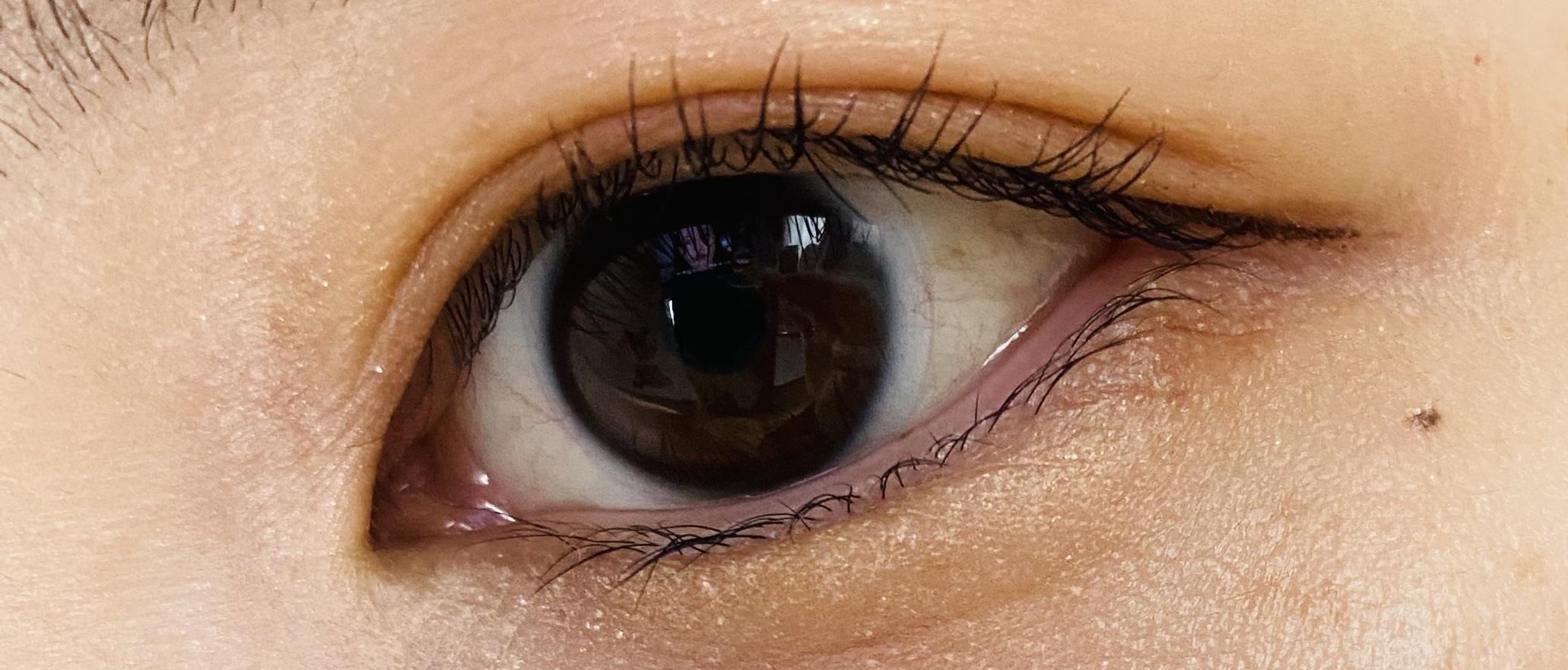 パーフェクトセッティングウォータープルーフマスカラ Long&Curl 01 ブラック/COSNORI/マスカラを使ったクチコミ（3枚目）