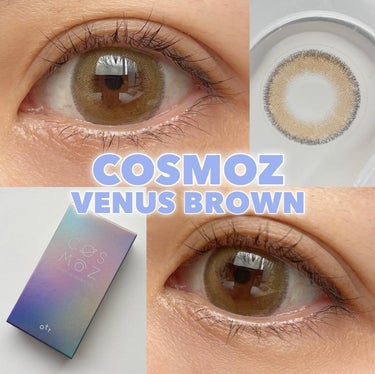 Cosmoz Venus Brown/otr/カラーコンタクトレンズを使ったクチコミ（1枚目）