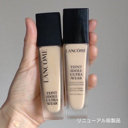 タンイドル ウルトラ ウェア リキッド N/LANCOME/リキッドファンデーションを使ったクチコミ(7枚目)