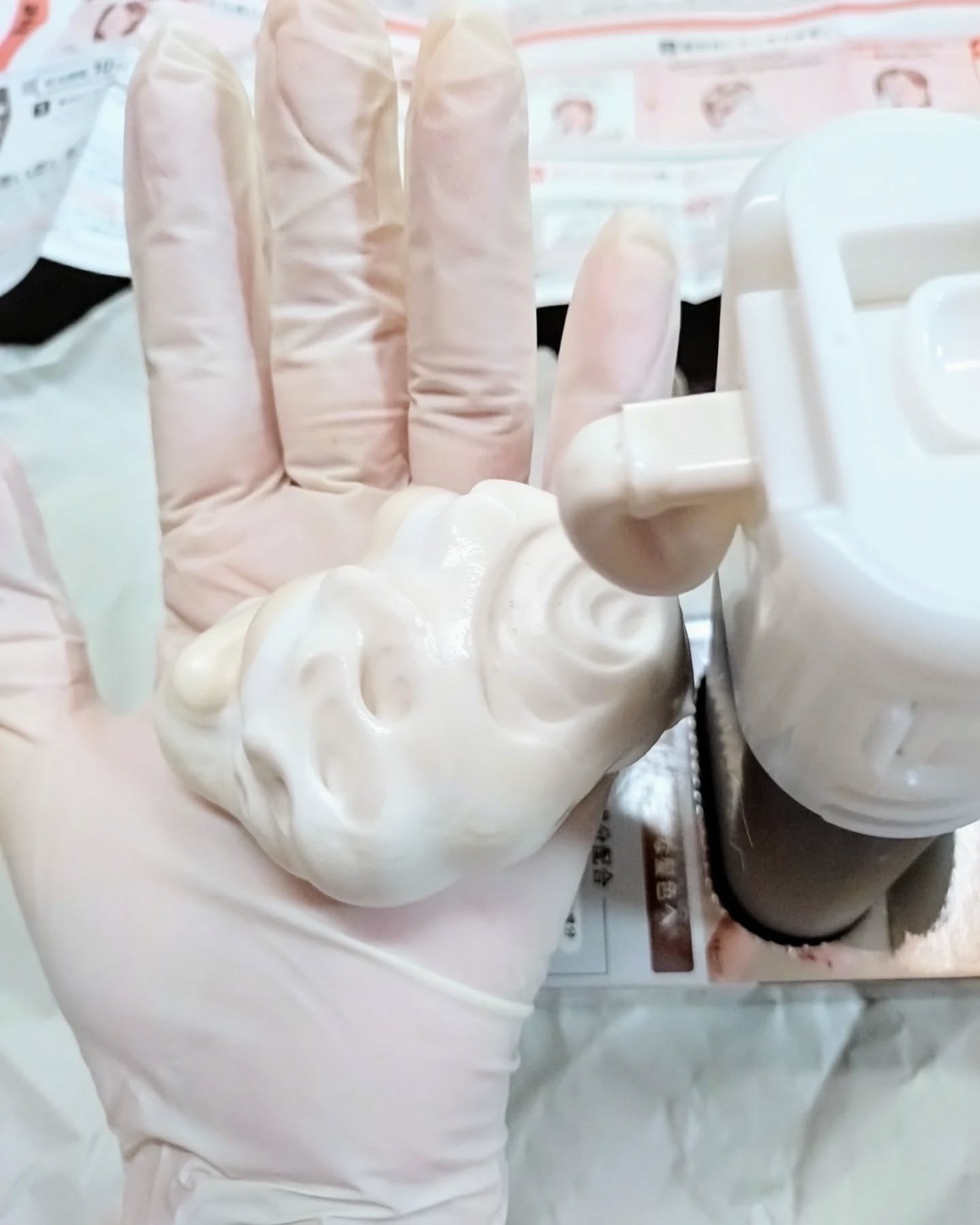 泡クリームカラー/ビゲン/ヘアカラーを使ったクチコミ（2枚目）