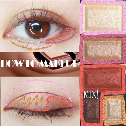 ショコラスウィート アイズ/リンメル ロンドン/アイシャドウパレットを使ったクチコミ(4枚目)