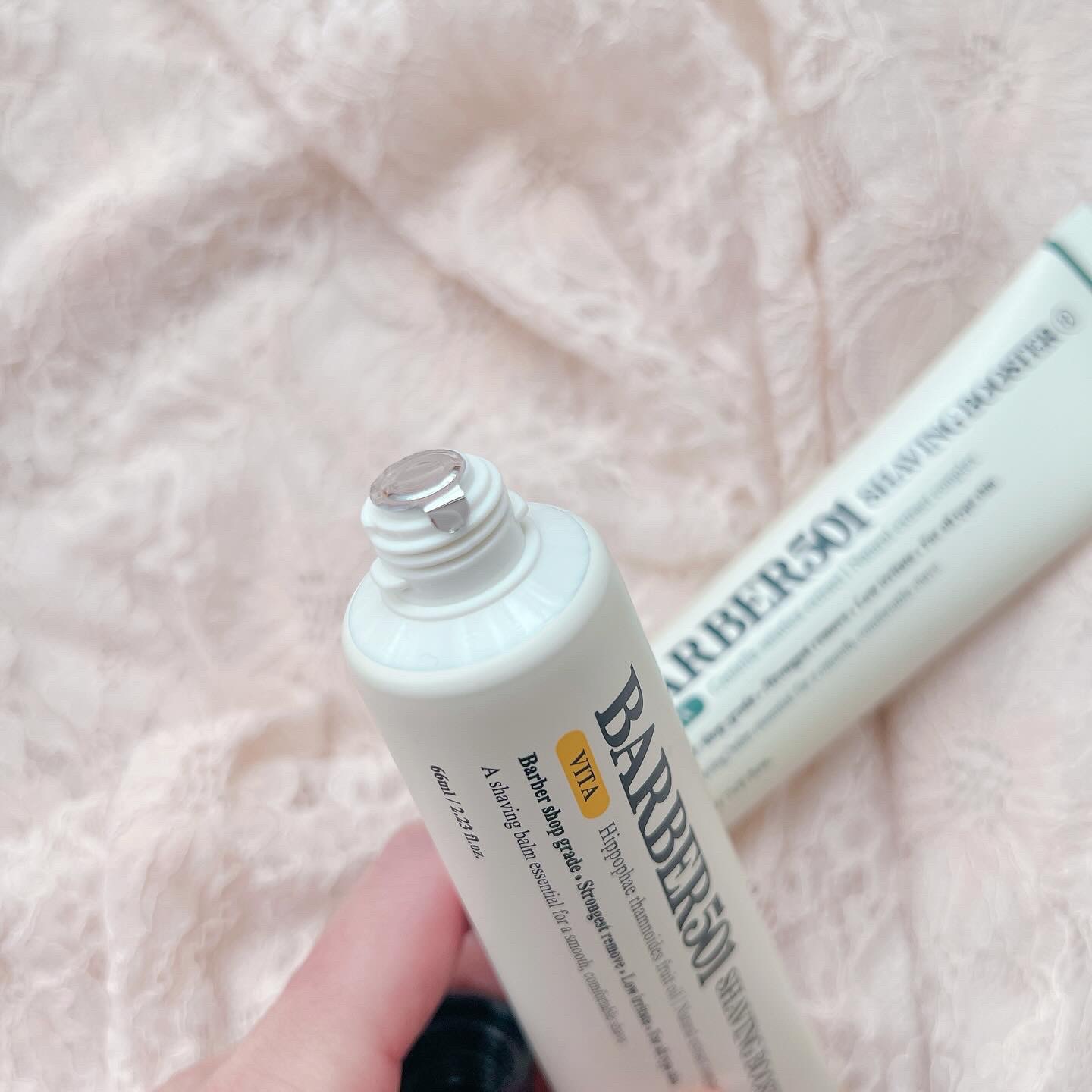 シェービングブースター Ｖ（ビタ）/BARBER501/ムダ毛ケアを使ったクチコミ（3枚目）