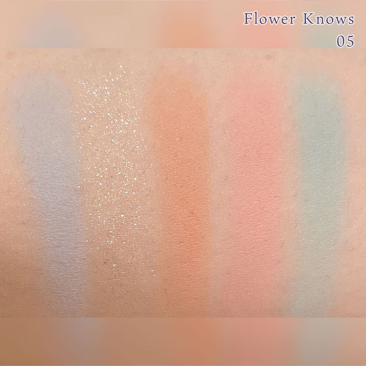 ストロベリーロココ アイシャドウパレット/FlowerKnows/アイシャドウパレットを使ったクチコミ(2枚目)