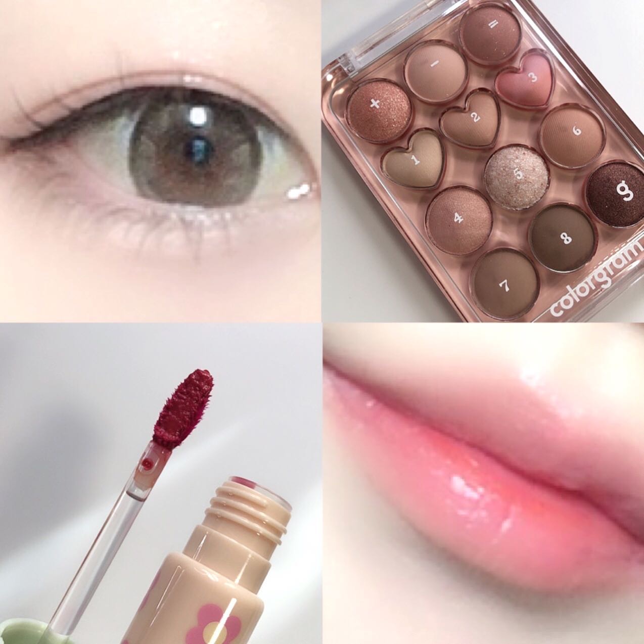 目元チュートリアルアイパレット/Colorgram/アイシャドウパレットを使ったクチコミ（3枚目）