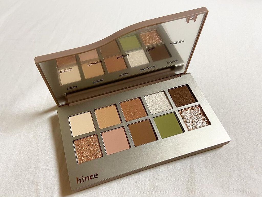 ニューデップスアイシャドウパレット/hince/アイシャドウパレットを使ったクチコミ(1枚目)