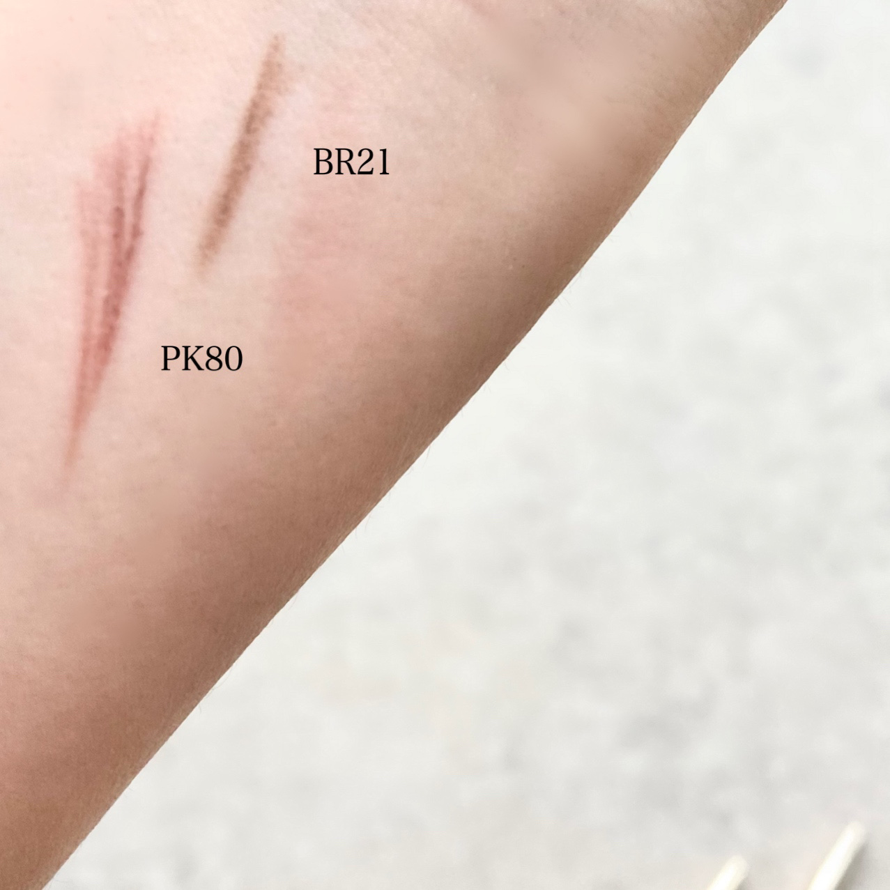 アイブロウ スリム BR21/Elégance/アイブロウペンシルを使ったクチコミ（2枚目）