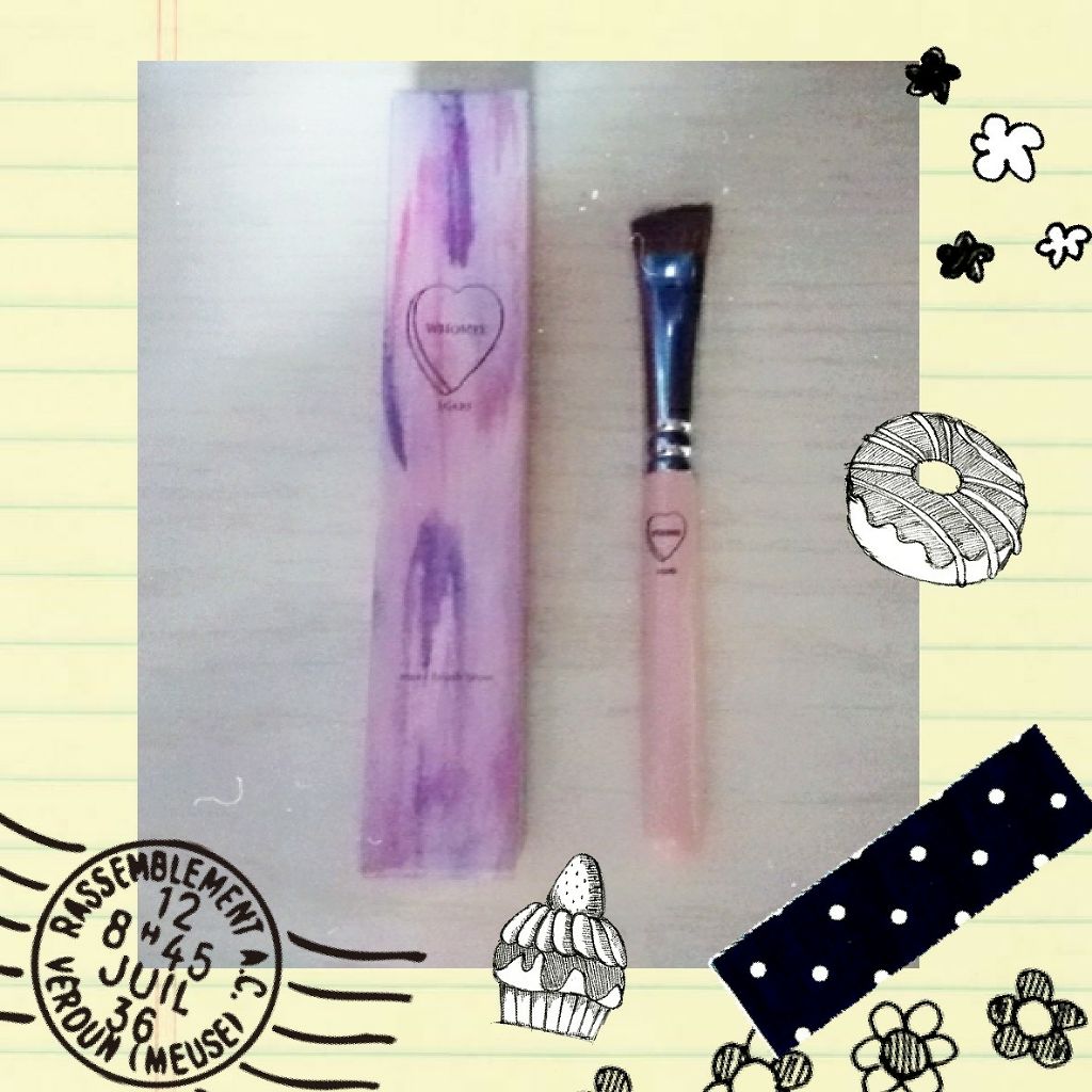 フーミー アイブロウブラシ 熊野筆/WHOMEE/メイクブラシを使ったクチコミ(1枚目)